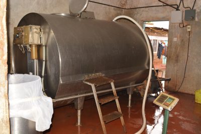 milk processing plant