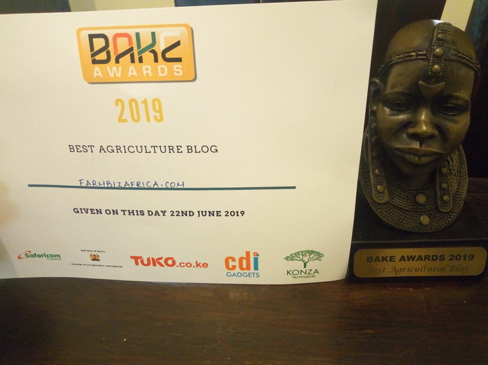Farmbiz award