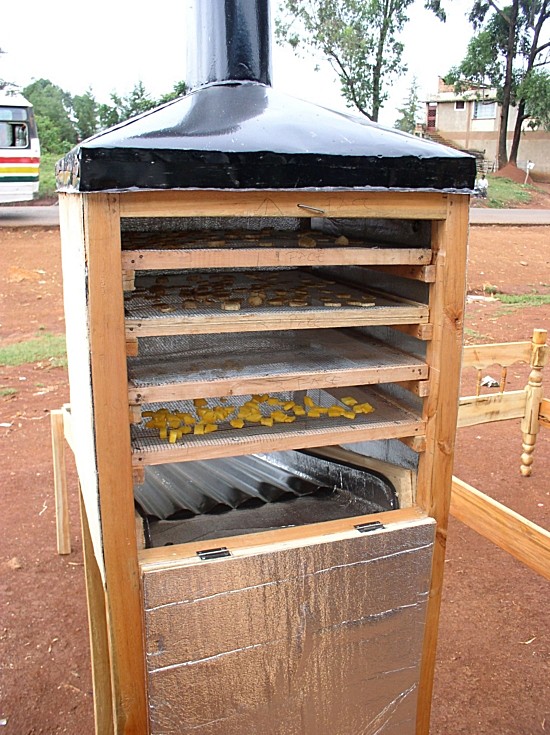 solar chimney drier